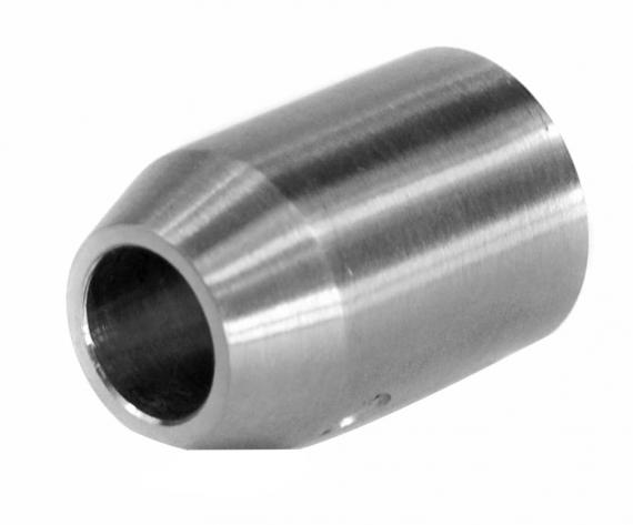 Foto Manilla frontal para Ø12mm, AISI 304, SATINADO