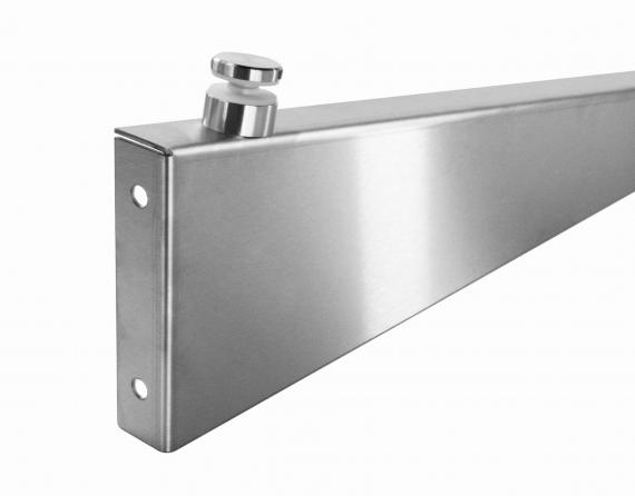 Foto Marquesinas de vidrio brazo pequeño / 711 mm, AISI 304, SATINADO