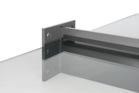 Foto Marquesinas de vidrio tipo espada, S235, GALVANIZADO