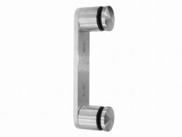 Montaje doble para vidrio fi 50/50 mm, AISI 304, SATINADO