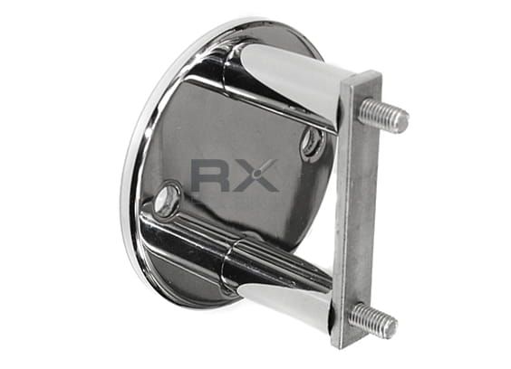 Foto Montaje lateral del poste 42,4mm, AISI 304, Pulido