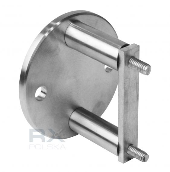 Foto Montaje lateral del poste 42,4mm, AISI 304, SATINADO