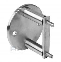 Montaje lateral del poste 42,4mm, AISI 316, SATINADO