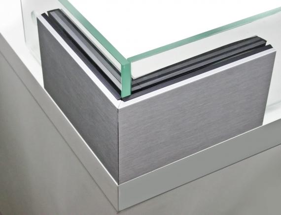 Foto Perfil angular exterior de aluminio ETP.001.01.AL.A, ANODIZADO