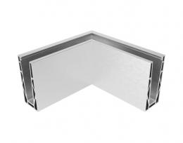 Perfil angular exterior de aluminio ETK.006.Z1.AL.A, ANODIZADO