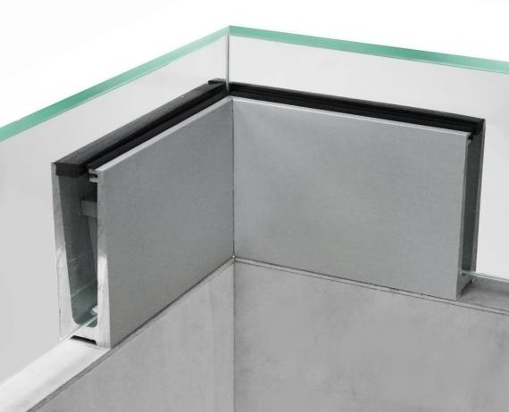 Foto Perfil angular interior de aluminio ETP.001.01.AL.A, ANODIZADO