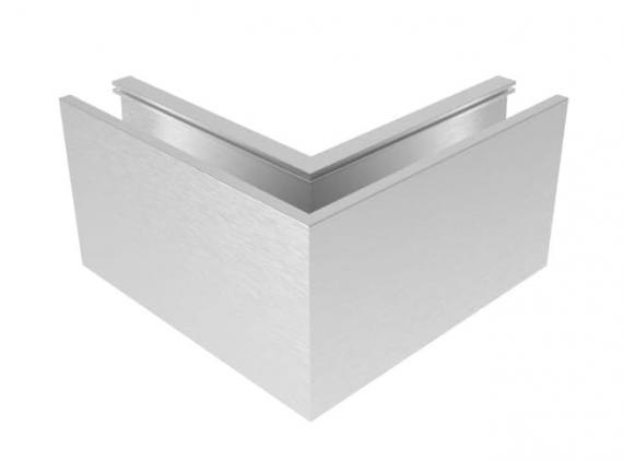 Foto Perfil angular exterior de aluminio ETK.006.W1.AL.A, ANODIZADO