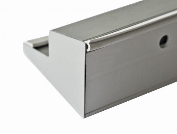 Foto Perfil de aluminio para marquesina de vidrio La Pensilina  /L 3000 mm, EN BRUTO