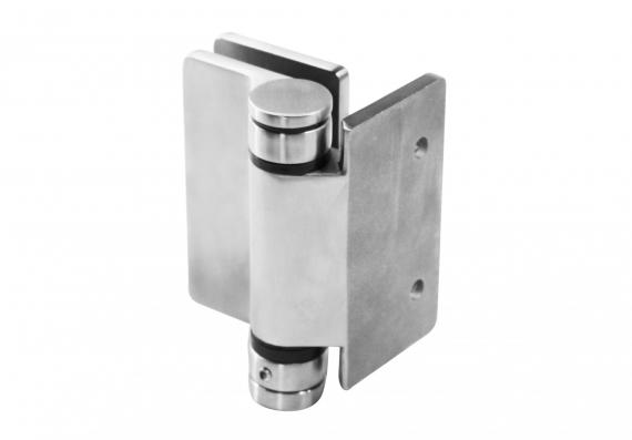 Foto 90° Hinge Glass-to-Wall 12–12.76 mm, AISI 316, Satin Finish