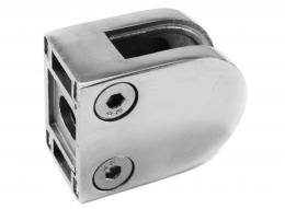 Pinzas para vidrio40x50 mm superficie plana, AISI 304, Pulido