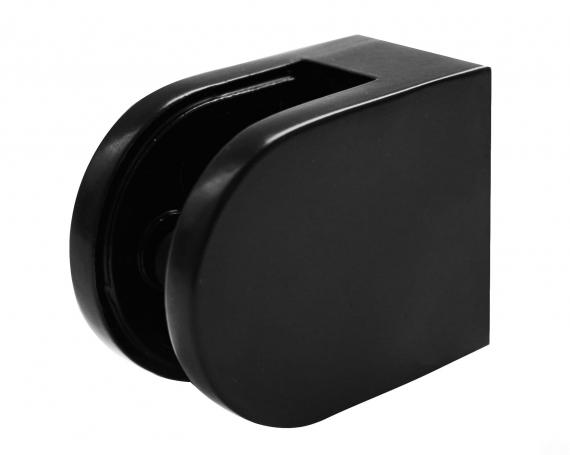 Foto Pinzas para vidrio40x50 mm para superficie plana, ZAMAK, RAL 9005