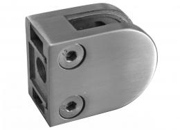 Pinzas para vidrio40x50 mm superficie plana, ZAMAK, SATINADO