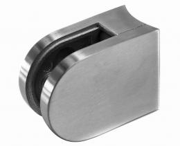 Pinzas para vidrio40x50 tubería de 42,4 mm, ZAMAK, SATINADO