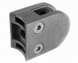 Pinzas para vidrio40x50 tubo de 42,4 mm, ZAMAK, EN BRUTO