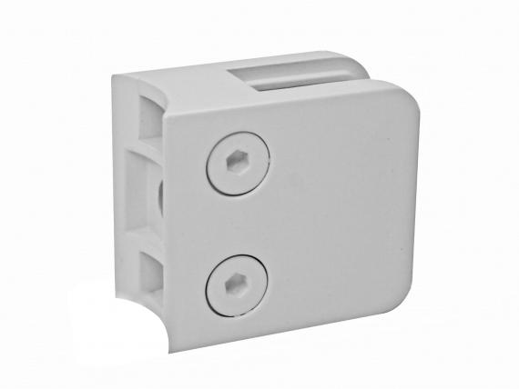 Foto Pinzas para vidrio45x45/42,4 mm, ZAMAK, RAL 9003