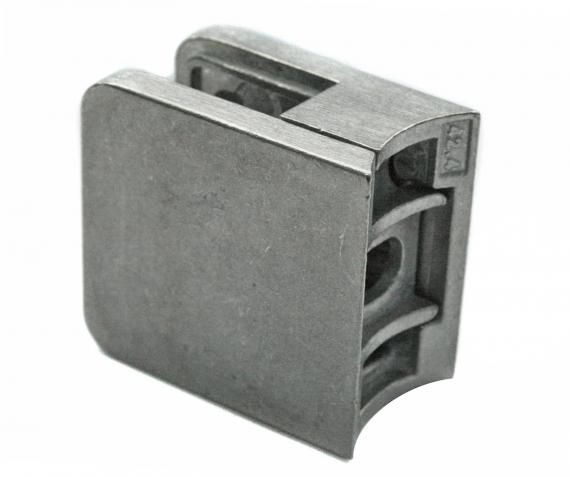 Foto Pinzas para vidrio45x45 para tubería de 42,4 mm, ZAMAK, EN BRUTO