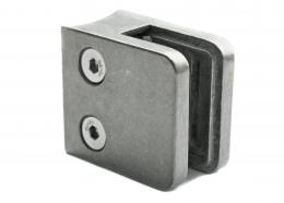 Pinzas para vidrio45x45 tubería de 42,4 mm, ZAMAK, EN BRUTO