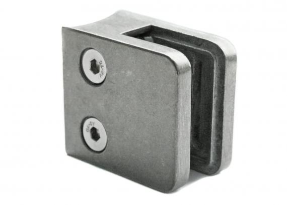 Foto Pinzas para vidrio45x45 para tubería de 42,4 mm, ZAMAK, EN BRUTO