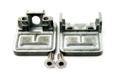 Foto Pinzas para vidrio45x45 para tubería de 42,4 mm, ZAMAK, EN BRUTO