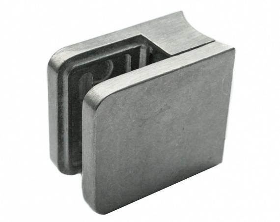 Foto Pinzas para vidrio45x45 para tubería de 42,4 mm, ZAMAK, EN BRUTO