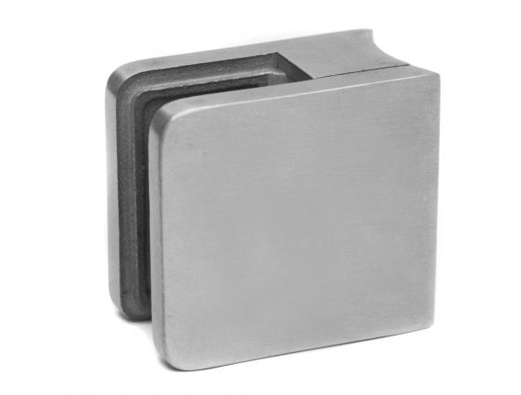 Foto Pinzas para vidrio45x45 para tubo de 42,4 mm, AISI 304, SATINADO