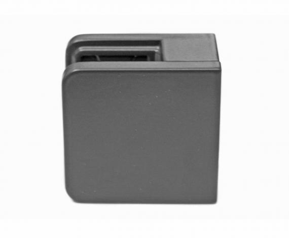 Foto Pinzas para vidrio45x45mm, ZAMAK, RAL 7016