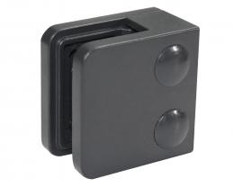 Pinzas para vidrio45x45mm, ZAMAK, RAL 7016