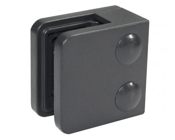 Foto Pinzas para vidrio45x45mm, ZAMAK, RAL 7016