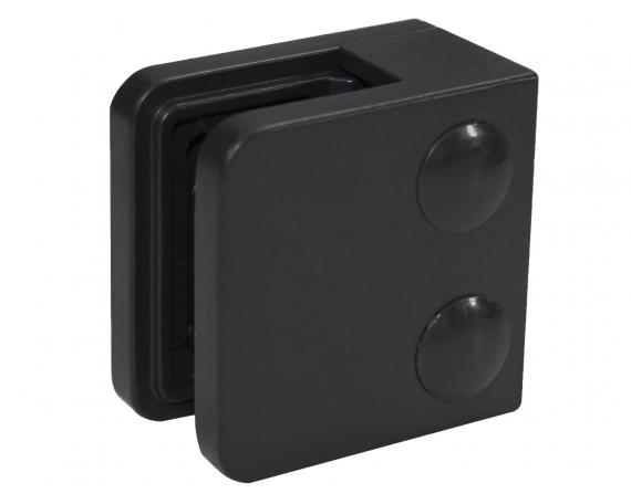 Foto Pinzas para vidrio45x45mm, ZAMAK, RAL 9005