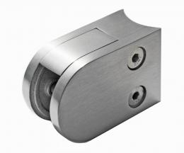 Pinzas para vidrio45x63 tubo 42,4mm (6-12.76 mm), AISI 304, SATINADO