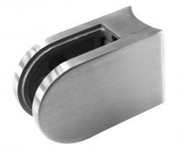 Pinzas para vidrio45x63 tubo 48,3mm, AISI 304, SATINADO