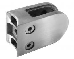 Pinzas para vidrio45x63 tubo 48,3mm, AISI 304, SATINADO