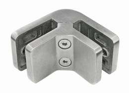 Pinzas para vidrio45x63mm, 8-12.76mm, AISI 304, SATINADO