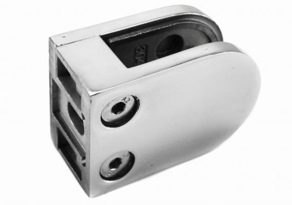 Foto Pinzas para vidrio45x63mm para superficie plana, AISI 304, Pulido