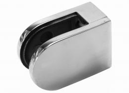 Pinzas para vidrio45x63mm superficie plana, AISI 304, Pulido