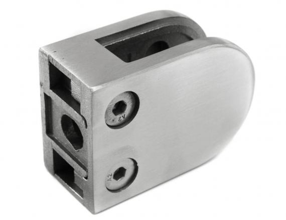 Foto Pinzas para vidrio45x63mm para superficie plana, AISI 304, SATINADO (6-10,76mm)