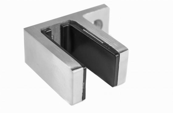 Foto Pinzas para vidrio48x65x40mm 16,76-21,52mm, AISI 316, SATINADO