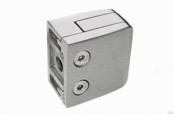 Foto Pinzas para vidrio52x52mm para superficie plana, AISI 304, SATINADO