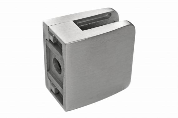 Foto Pinzas para vidrio52x52mm para superficie plana, AISI 316, SATINADO