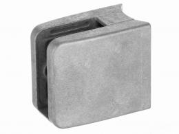 Pinzas para vidrio55x55 para tubo 42,4mm, ZAMAK, EN BRUTO