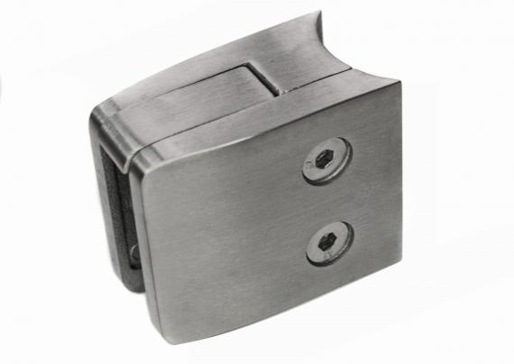 Foto Pinzas para vidrio55x55 para tubo 50,8mm, AISI 304, SATINADO