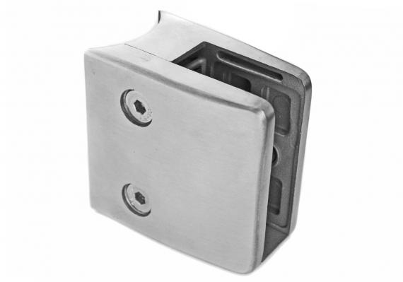 Foto Pinzas para vidrio55x65 para tubo 42,4mm, AISI 304, SATINADO