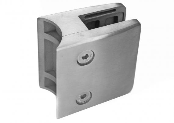 Foto Pinzas para vidrio55x65 para tubo 42,4mm, AISI 304, SATINADO