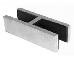 Pinzas para vidrio90x25x33mm, 16,76-17,52mm, AISI 304, SATINADO