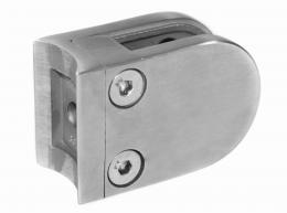 Pinzas para vidrioDIVIDIDA 45x63 tubo 42,4mm (6-10,76 mm), AISI 316, SATINADO