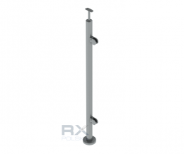 Poste Ø 42,4mm 1060mm DERECHO, AISI 304, SATINADO