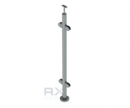 Poste Ø 42,4mm 960mm DE UNIÓN, AISI 304, SATINADO