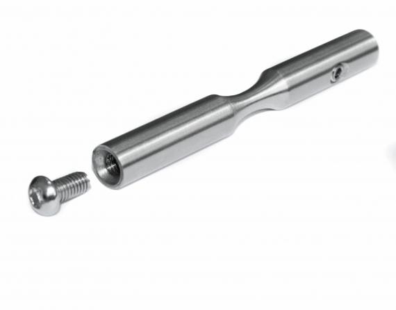 Foto Punta doblada - 6mm, AISI 304, SATINADO