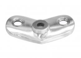 Soporte 135° para tubo 42,4 mm, AISI 304, SATINADO