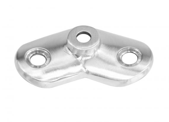 Foto Soporte 135° para tubo 42,4 mm, AISI 304, SATINADO